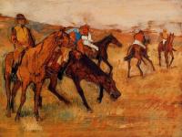 Degas, Edgar - Before the Race